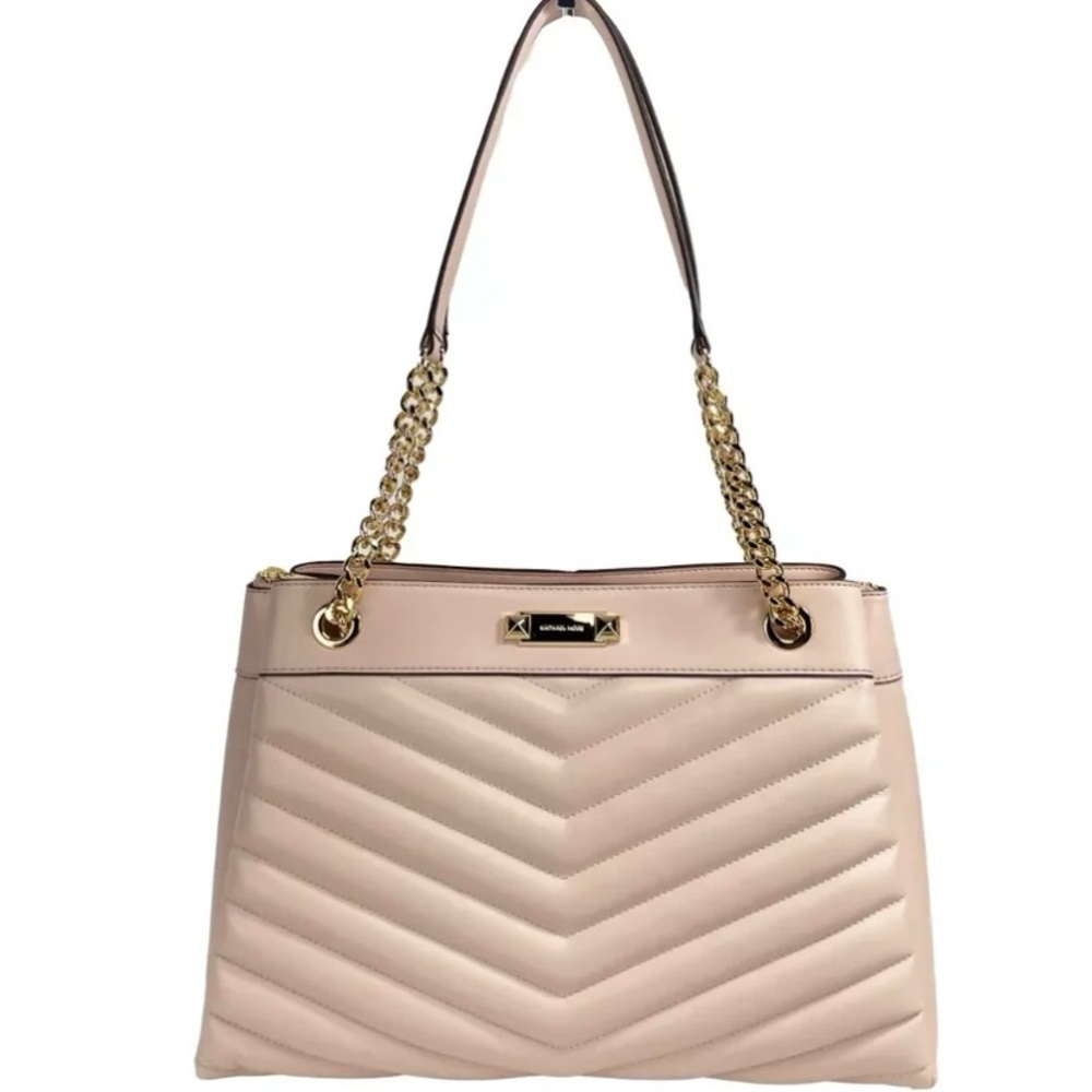 Michael Kors Pink Quilted Shoulder Bag